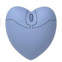 Souris sans fil 2.4g USB unique, mode privé personnalisé en usine, Love 3D 1200DPI, souris sans fil, souris cadeau sans fil pour femmes et enfants