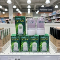 Déodorant solide minéral sans parfum synthétique, 0% d'alcool, en cristal d'alun naturel, pour le corps, usage quotidien, domestique, voyage court, personnel