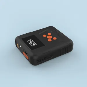 Nexest Starter Jump Mini mobil portabel, kompresor udara mendukung fungsi pompa udara Digital