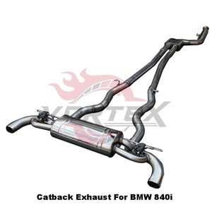 Vortex Stainless Steel Valvetronic Catback Exhaust For BMW 840i G14 G15 G16 2019-2022 Performance Racing Muffler System <b>Kit</b> - Product Image 3