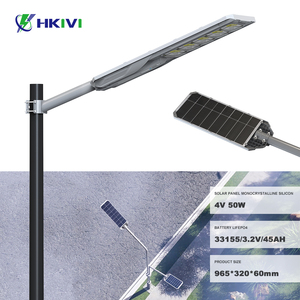 태양광 가로등 방수 야외 일체형 1000W LED 통합형 태양광 가로등 IP65 리모컨 포함 - Product Image 1