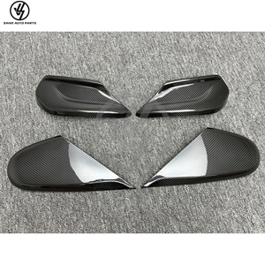 แผงตกแต่งข้างเบาะ คาร์บอนไฟเบอร์แห้ง ชุดแต่งภายในรถยนต์สำหรับ Mercedes-Benz G-Class W464 G63 G500 G580 อุปกรณ์เสริมอะไหล่รถยนต์ - Product Image 6