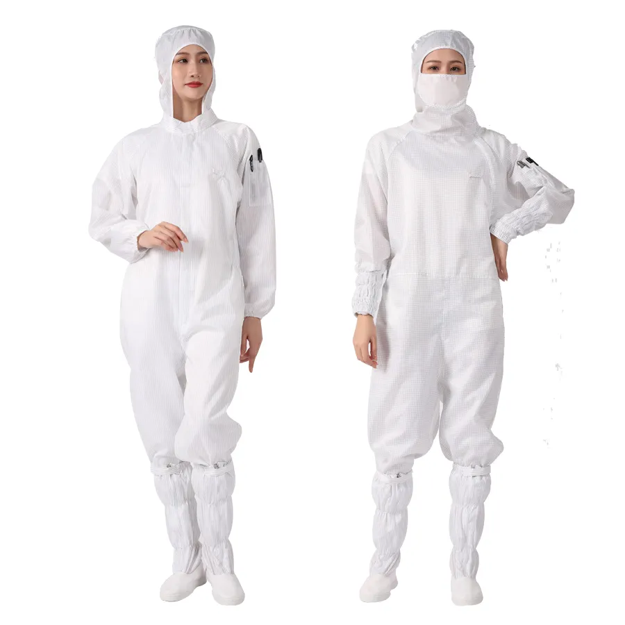 La industria mono/trabajo protectora mono con capucha/antiestático batas de uniforme