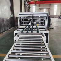 Máquina de Impresión de Cartón Totalmente Automática Personalizada, Equipo de Corte y Plegado, Apilador, Equipo de Formación de Cajas Corrugadas Flexográficas