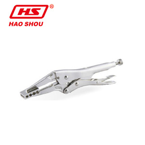 Hao Shou C-Type Pipe <b>Clamp</b> 138mm Adjustable Stainless Steel Polished Metric Clamping Tool - Product Image 1