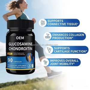 Capsule OEM di Glucosamina Condroitina MSM, Integratori Erboristici <span class=keywords><strong>per</strong></span> la Salute delle <span class=keywords><strong>Articolazioni</strong></span> e dei Tessuti Ossei - Product Image 2