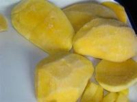 Buah Beku Berkualitas Tinggi Laris Manis Bersertifikasi HACCP ISO Buah Beku IQF Mangga Potong Dadu