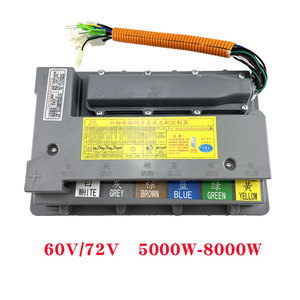 ตัวควบคุมกำลังสูง 60v 72v 3000w 5000 ตัวควบคุมมอเตอร์ซิงโครนัสแม่เหล็กไร้แปรงถ่านแบบหกเฟส ตัวควบคุม BLDC มอเตอร์ไร้แปรงถ่านแบบกระแสตรง - Product Image 2