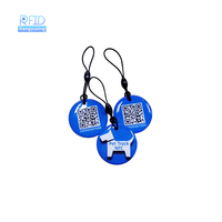 13.56mhz Offre Spéciale PVC NFC Tag Smart Small Tag Qr Code RFID Tag pour animaux de compagnie