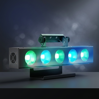 Lumière professionnelle de rondelle de mur de 60W RGBW 5-Eyes COB LED Blinder Matrix Pixel Stage Lights pour KTV Bar