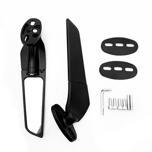 Rétroviseur universel rotatif réglable en aluminium modifié pour moto <span class=keywords><strong>CBR650R</strong></span> <span class=keywords><strong>F</strong></span> 1000RR 600RR 250R 300R 400RR 500R - Product Image 3