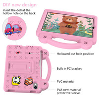 Étui de tablette antichoc léger pour enfants pour iPad Mini 2 3 4 5 6 7 2024 8.3 pouces étuis de protection complets pour enfants avec support