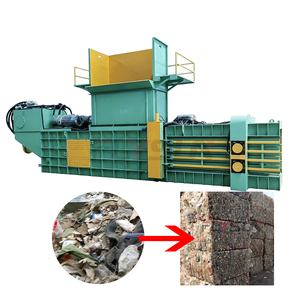 Metal Scrap Baler Machine Aluminum Cans Baling Press Plastic Bottles Waste Baler Hydraulic Baling Press Machine - Product Image 1