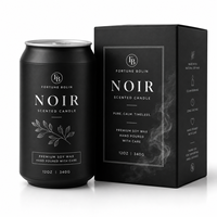 Bougies en cire de soja d'aromathérapie en gros, style unique, pour cadeaux et ornements