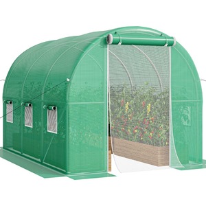 <span class=keywords><strong>Petit</strong></span> cadre en métal Polytunnel portable couvercle en plastique serre <span class=keywords><strong>Tunnel</strong></span> niveau marche dans une mini serre pour jardin - Product Image 1