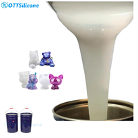 Caoutchouc de silicone RTV-2 souple pour la fabrication de moules en résine/bougie, caoutchouc de silicone liquide