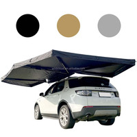 WILD CLOUD Vente en gros Auvent latéral de voiture à 360 degrés Tente de toit imperméable personnalisée Auvent de toit de voiture à coque souple pour le camping