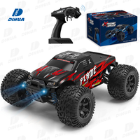 Coche Monstruo de Alta Velocidad 1:16 2.4Ghz, Juguetes de Control Remoto, Coche de Carreras Todoterreno 4WD, Vehículo RC de Velocidad Variable para Niños, 40KM/H