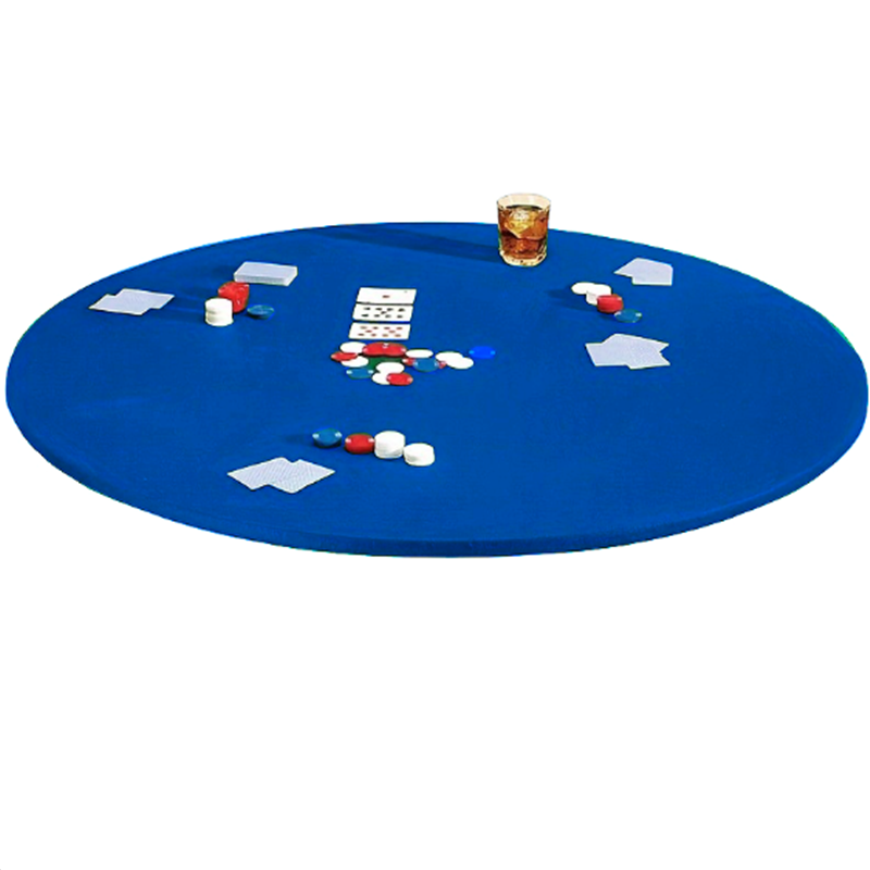 thumbnail image 2 of Felt Card Table Cover For 32-34 Inch Square Tables - Poker & Game Mat In Green 2 of 5