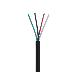 Fil de cuivre électrique ultra mince solide isolé par PVC de niveau élevé 2464 câble de 4 noyaux - Product Image 4
