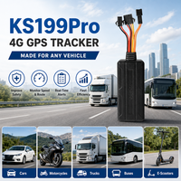 Keson KS199Pro Traceur GPS 4G LTE Antivol avec Coupure à Distance, Relais, SOS, GPS, BDS, Gestion de Flotte, Localisateur OEM, Vente en Gros