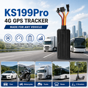 Keson KS199Pro Traceur GPS 4G LTE Antivol avec Coupure à Distance, Relais, SOS, GPS, BDS, Gestion de Flotte, Localisateur OEM, Vente en Gros - Product Image 3