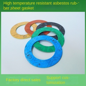 Асбестовая прокладка RF: высококачественный асбестовый резиновый лист прямоугольного сечения, устойчивый к высоким температурам, для фланцевых соединений под высоким давлением - Product Image 4