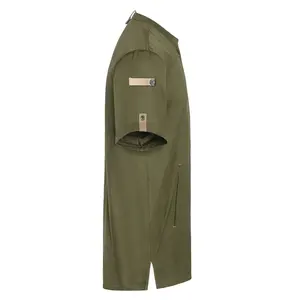 Chaqueta de Chef de Manga Corta, Generación Verde, Merchandising Sostenible - Product Image 1