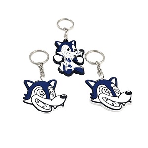 Soft PVC Custom Keychain <b>Key</b> <b>Chain</b> for Christmas Gifts - Product Image 1