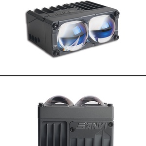 Prix Usine Sanvi S200 66W Accessoires Auto Lumière de Grille Centrale Tricolore Projecteur LED Auxiliaire pour Calandre Avant - Product Image 5