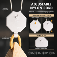 Diffuseur d'huile essentielle de luxe pour voiture et maison, flacon en verre géométrique, cordon réglable, parfum durable