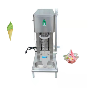 Real Fruits Ice Cream Machine Ice Cream Yogurt Blender Machine Stainless Steel Swirl Drilling Ice Cream Machine 2021 - Product Image 4