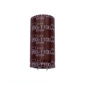 ตัวแทนจำหน่ายอย่างเป็นทางการ ตัวเก็บประจุแบบฝังรู CAP ALUM 620UF 20% 400V TH รุ่น EKHX401VSN621MR40S 620 ยูเอฟ - Product Image 1