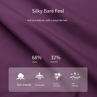 Shorts de yoga moulants et respirants à séchage rapide pour femmes, extensibles dans 4 directions, taille haute, effet gainant abdominal, ensemble de sport 2 pièces