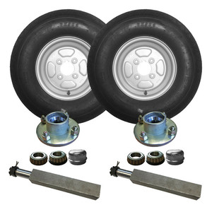 Pièces d'essieux de remorque Offre Spéciale Essieu <span class=keywords><strong>et</strong></span> roues de remorque agricole <span class=keywords><strong>Roue</strong></span> du fabricant - Product Image 1