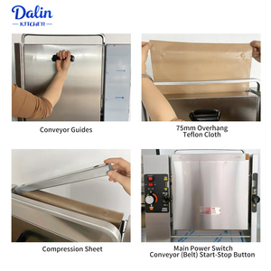 Macchina Tostapane Automatica per Panini da Hamburger, Commerciale, Verticale, Elettrica, in Acciaio Inox 304, ad Alta Produttività, per KFC e <span class=keywords><strong>McDonald</strong></span>'s - Product Image 5