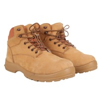 Chaussures de sécurité montantes unisexe ACE avec embout en acier, doublure en maille industrielle, semelle intermédiaire en fer, tige respirante, anti-choc