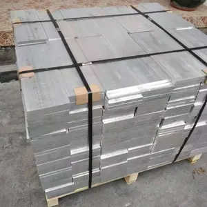 Barra plana de alumínio extrudada personalizada 6061 barra quadrada de fábrica de Jiangsu