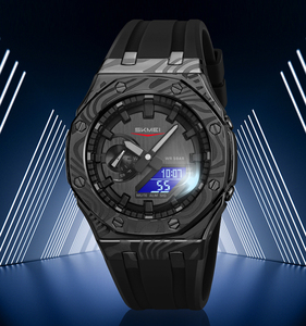 Nova Chegada Skmei 2471 Esporte Relógio Digital À Prova D' Água 50 Metros Moda Preto Relógio De Pulso Logotipo Personalizado Preço De Atacado - Product Image 2