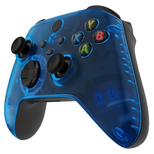 Coque de remplacement personnalisée EXtremeRate Clear Blue pour la face avant des manettes Xbox Series X & S - Product Image 2