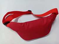 Nouvelle Collection : Sac Banane Sportif Rouge en Polyester pour Activités de Plein Air – Personnalisable et Très Tendance
