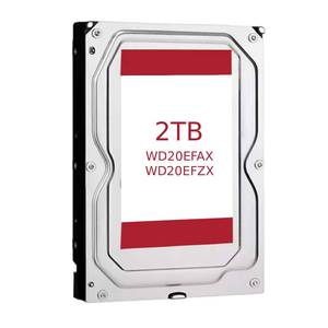 ฮาร์ดไดรฟ์ภายในแบบ SATA NAS ขนาด 2TB 3.5 นิ้ว ความเร็ว 5400 รอบต่อนาที หน่วยความจำแคช 64MB สำหรับจัดเก็บข้อมูลบนเครือข่าย รุ่น WD20EFRX WD20EFAX WD20EFZX - Product Image 1