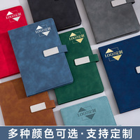 Carnet A5 personnalisé avec logo, couverture en PU, reliure épaisse cousue, pour notes de réunions professionnelles