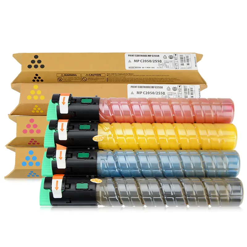 Compatibel Ricoh MPC2551 MPC2550 MPC2030 Toner Cartridge Voor Ricoh Mp C2010 C2030 C2050 C2051 C2530 C2551 C2550 Toner