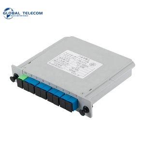 Cassette PLC 1x8 à 8 voies SC UPC SC APC pour fibre optique, en promotion, directement de l'usine - Product Image 2