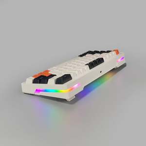 YH8705 Teclado portátil para juegos retroiluminado RGB Tamaño pequeño 60% Tipo C con cable/2,4 Ghz USB inalámbrico para jugadores Nuevo <span class=keywords><strong>producto</strong></span> - Product Image 4