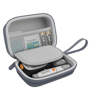 Estuche Rígido de EVA para <span class=keywords><strong>Glucómetro</strong></span> con Logotipo Personalizado, Bolsa de Almacenamiento Médica de Tela Oxford Resistente a Impactos, Regalo para Diabéticos - Product Image 2