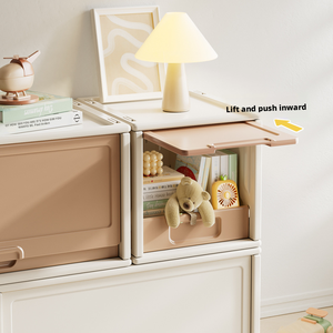 Mobili Espandibili Flessibili per Bambini in Materiale HDPE Moderno, Armadio Multifunzione per Bambini, Montaggio Modulare, Contenitore per Neonati - Product Image 6