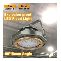 Projecteur LED antidéflagrant OHUI 200W IP66 ATEX IECEx pour zone 1, zone 2, zone 21, zone 22