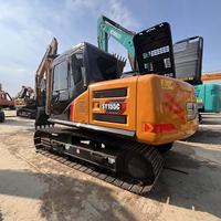 Excavatrice SANY SY155C d'occasion de haute qualité, 15 tonnes, hydraulique, sur chenilles, matériel de construction d'occasion